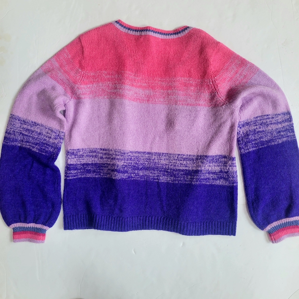 Lilly Pulitzer Tessalynn Pink & Purple Cardigan w/ Matching Tank Top Set - Picture 16 of 16